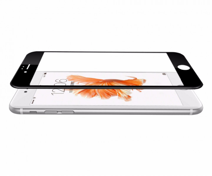 Защитное стекло Baseus 3D Silk Screen для iPhone 7 Plus Black